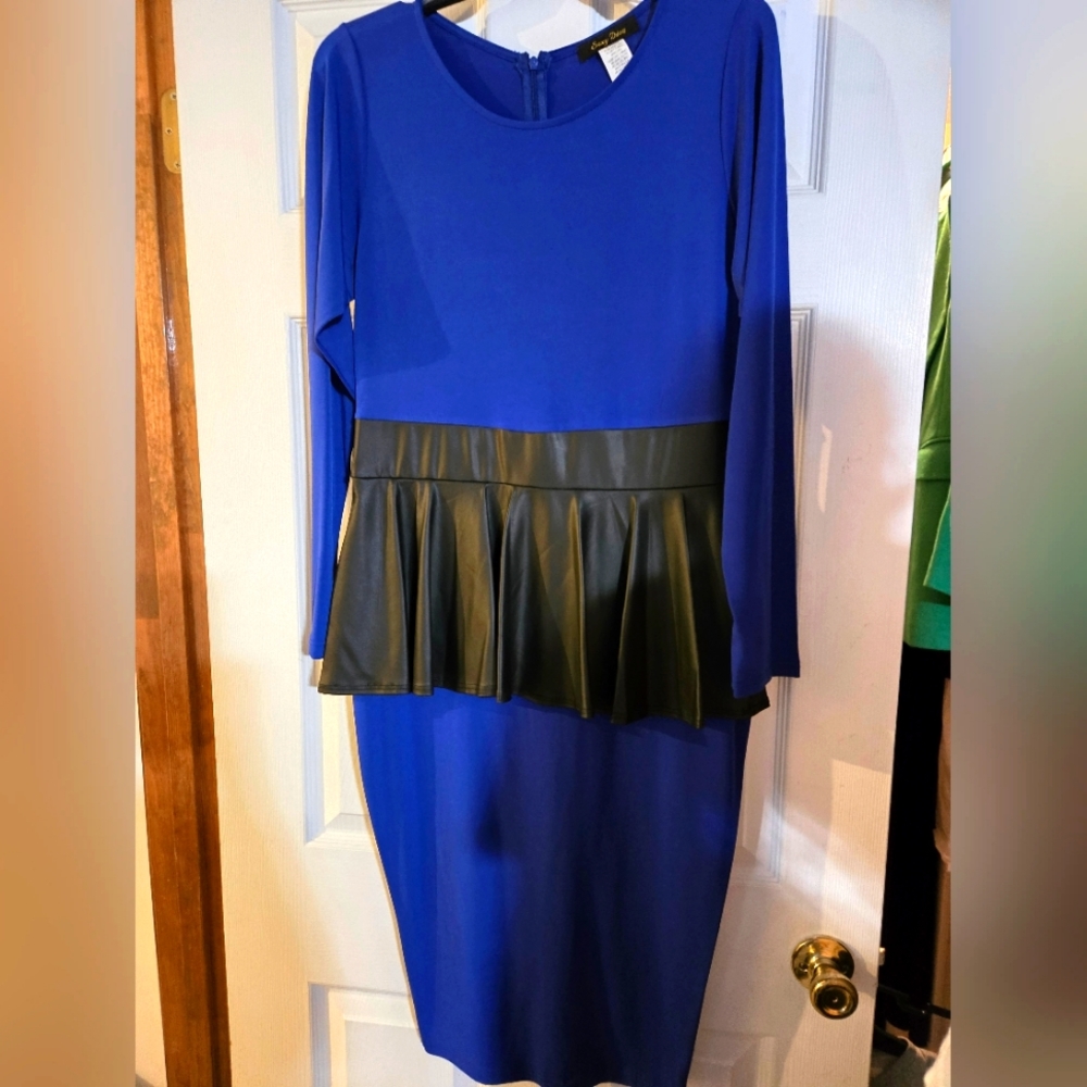 Sexy Diva Peplum dress 1X
